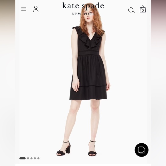 kate spade Dresses & Skirts - Kate Spade ruffle neck dress